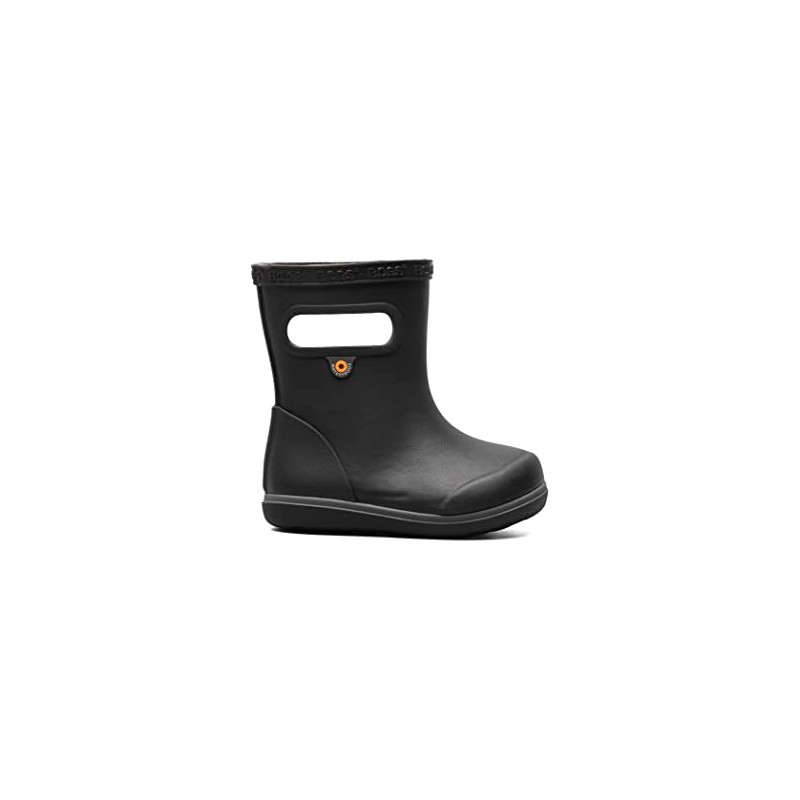 BOGS Kids' Skipper Ii Rain Boot Solid, Black, 6 US
