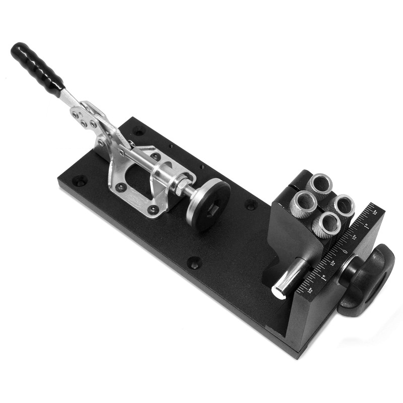 WEN WA1527 Metal Pocket Hole Jig Kit with L-Base, Step