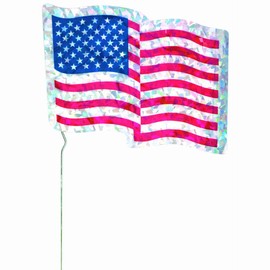 Party America Prismatic Flag Lawn Stick
