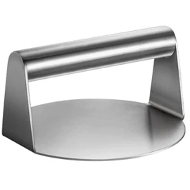 ALTIJARAT INT- Burger Smasher Stainless Steel 304 Material - Smash Burger Press Easy to Use – 5.5 Inch Round Burger Maker - Burger Press for BBQ Steak Grill Cooking (Option 1)