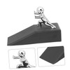 TEHAUX 2pcs Home Door Wedge Stopper Large Door Draft Stopper