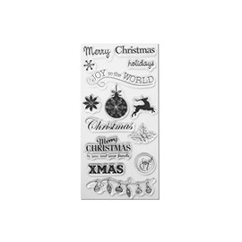 Clear Stamp Set - Merry Christmas I