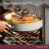 Anolon Achieve Hard Anodized Nonstick Sauté Pan with Lid, 3