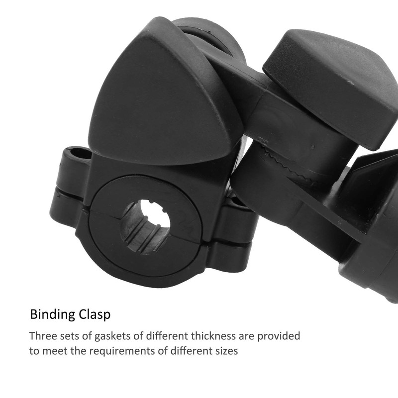 Golf Cart Umbrella Holder, Universal Adjustable Angle with 19mm 30mm