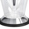 Honey Syrup Dispenser with Stand Multipurpose Honey Jar Clear Glass