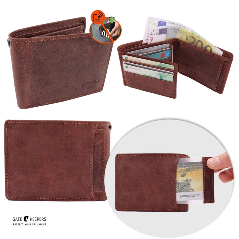 Safekeepers Men's Wallet - Compact - Men's Wallet - RFID