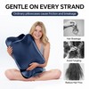 HOMBYS 2 Pack Satin Cervical Pillowcases (Only Pillowcase), Silky Butterfly-Shaped