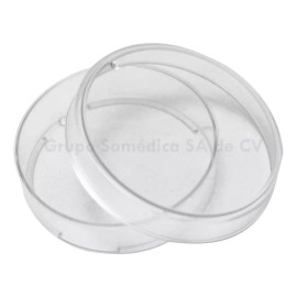 Grupo Somedica Cajas Petri Plastico Cristal Gdo Medico 60x15mm Esteril 10pz
