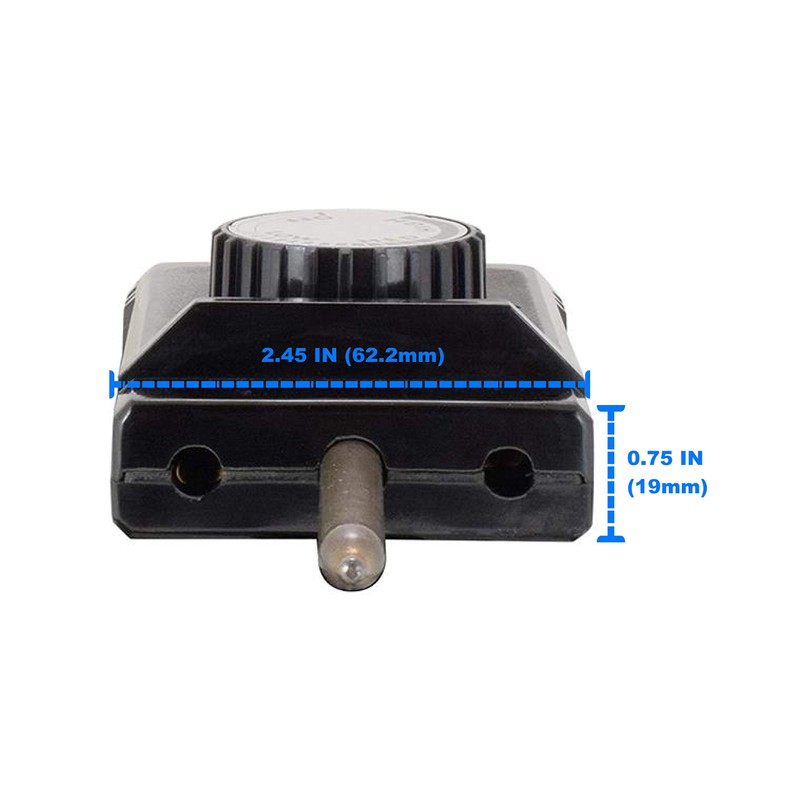 Heavy Duty 1600 Watt 3 Wire Wide Probe Thermostat Control