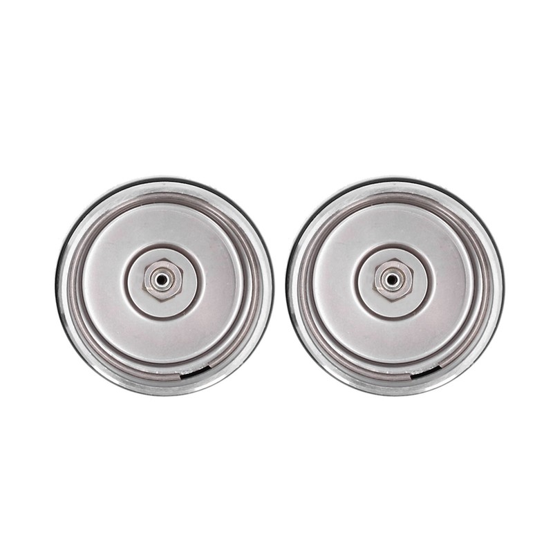 2pcs 1.98in Bearing Buddy Protectors Stainless Steel Lubricators Universal for