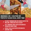 Chef Remi Pizza Cutter | Stainless Steel Pizza Wheel -Serrated