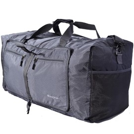 ehsbuy 60L Foldable Travel Duffle Bags for Men Women Large Holdall Waterproof Overnight Weekend Bags for Gym Luggage