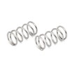 sourcingmap Compression Spring,304 Stainless Steel,8mm OD,0.8mm Wire Size,15mm Free Length,Silver