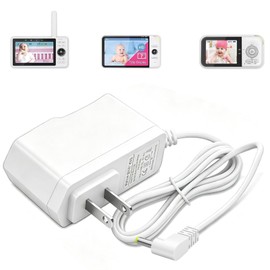 5V Charger Power Cord for VTech VM901 VM919HD VM919-2HD VM819 VM819-2 PU Baby Monitor Handheld Screen Parent Unit,20FT Extra Long Power Cable Replacement,Round-Pin Power Adapter