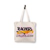Vixar Teacher Tote shoping bag, Techer gift, End of year,