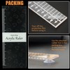 T-Shirt Alignment Ruler Guide Tool Set with Acrylic to Center