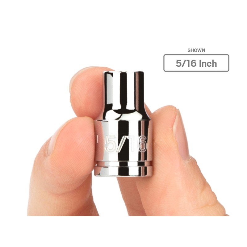 TEKTON 3/8 Inch Drive x 1 Inch 6-Point Socket |