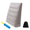 Nicear Adult Inflatable Wedge Pillow Portable Travel Bed Wedge with