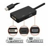 Unbranded/Generic Thunderbolt/Mi - MINI DP to HDMI Black