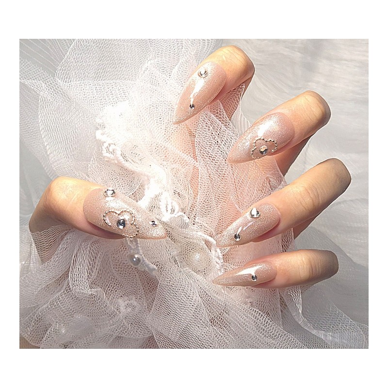 [In-store special discount] Premium three-leaf clover magnetic gel handmade nail