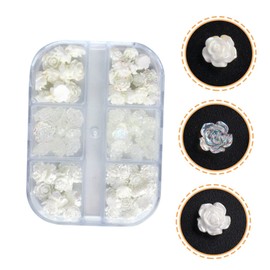 Healvian Nail Art Flower Charms Nail Decorations for Creative Manicure Designs and Craft Projects