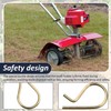 4-Pack Heavy Duty Spring Locking Pin & Hitch Pin Clip-Zinc