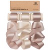Vitalizart Silk-Like Ribbon 1" x 15Yd Champagne & Cream &