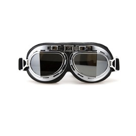 CRG Sports Motorcycle Goggle Aviator Pilot Style Cruiser Scooter Motocross Goggles for Man, Woman, Adult