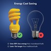 Xtricity 13-Watt CFL Light Bulbs Yellow T2 CFL Color Spiral