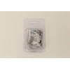 Sunstar Motorcycle Chain Joint 520 Size, Silver Color, Model Number: