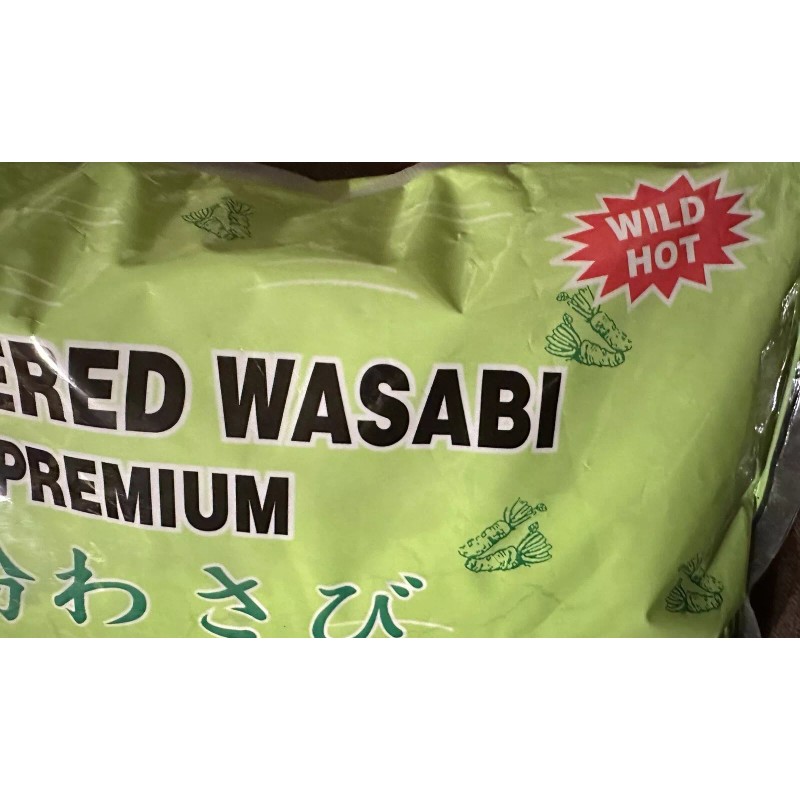 Tetsujin Tetsijin Premium Wasabi Powder, Wild & Hot 2.2-Pounds