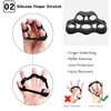 5-piece grip strength training set with counter, adjustable trainer, five-finger