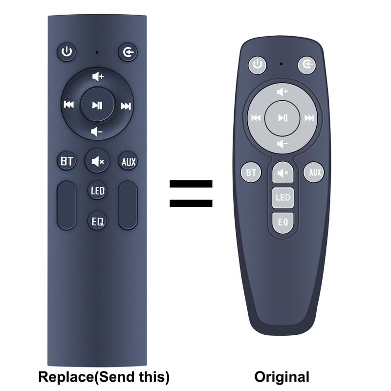 Replacement Soundbar Remote Control Compatible with Vilinice Topvision 50W 5.0