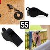 55 Sport 120dB Loud Referee Whistle & Lanyard for Football,