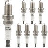 CCIYU Pack of 8 Platinum Iridium car spark plugs Fit