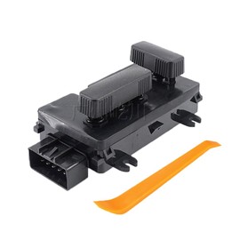 Leolarmen Driver Side Seat Switch Compatible with Chevy Silverado Suburban Avalanche Tahoe GMC Sierra Yukon Escalade Hummer, Left 8 Way Power Recliner Seat Adjustment Switch