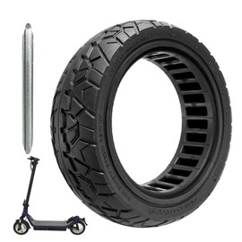 70/60-7.5 Off-road Solid Tire, 11 inch Scooter Tubeless Solid Tire, for Ninebot Max G3/ZT3/ZT3 Pro/Kukirin G3 Pro Electric Scooter (1 Pack)