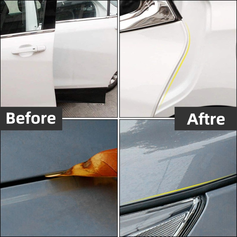 TSUINZ For Ford Car Door Edge Trim Guard Moulding Rubber