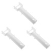 BESPORTBLE 3pcs Professional Pool Vacuum Handle Durable Suction Grip Cleaning