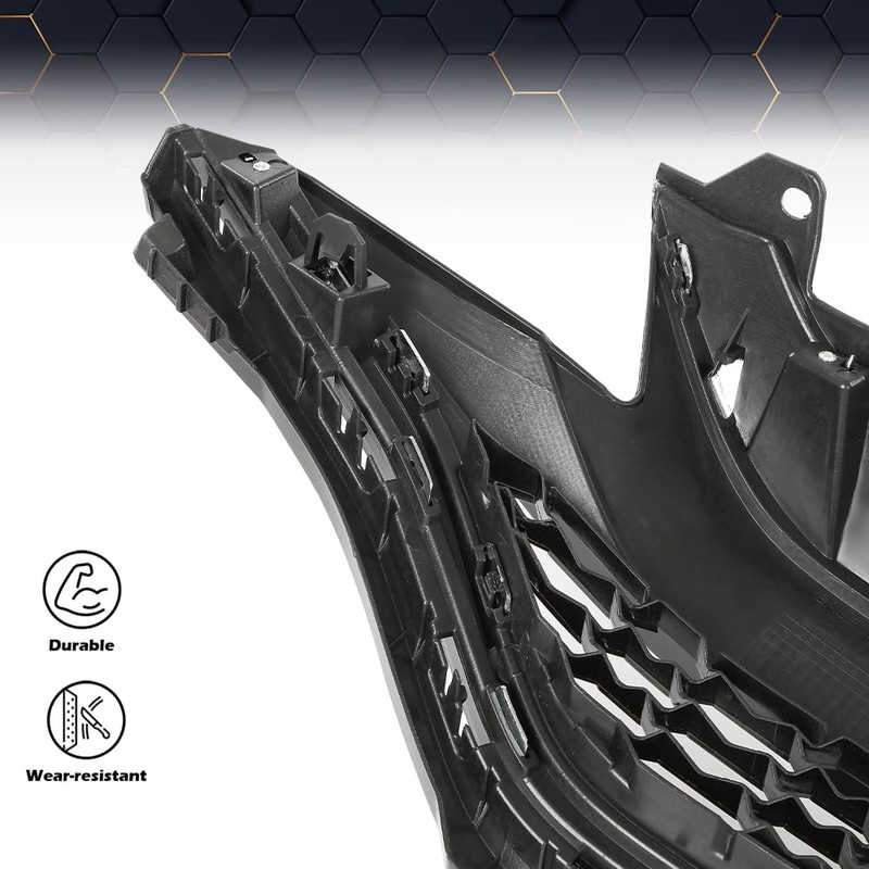 PIT66 Front Upper Bumper Grille Compatible with 2018 2019 2020