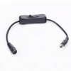 LUYING Intermediate Switch Male Splitter Cable for Security Camera LED