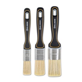ROLLINGDOG Chalk Paint Brush - Wax Brushes for Chalk Painting,Chalk Paint Brushes for Furniture (Wax Brush 3PC)