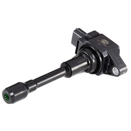 HELLA 193175851 Bobina de encendido - 12V - 3polos - Bobina de encendido cavidad bujía - atornillado