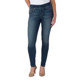 Signature by Levi Strauss & Co. Gold Women's Totally Shaping Pull-On Skinny Jeans (Available in Plus Size), Harmony, 10 Long
