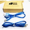 DIYables USB Cable for Arduino Uno Mega, USB 2.0 Cable
