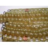 12 Strands 15" Assorted Shapes and Sizes Yellow-Green Resin Beads
