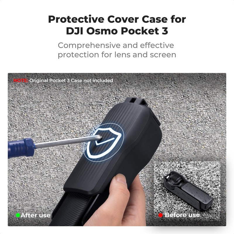 K&F Concept Gimbal Lens Protective Cover Compatible with DJI Osmo