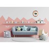 CreaDesign, WU-10-1084 Analogue Children's Room Radio-Controlled Clock with Customisable Name,