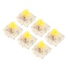 45Pcs Mechanical Keyboard Switches Waterproof Backlight Silent Linear Mechanical Key