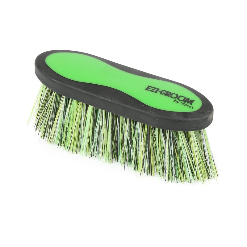 Shires 1490 Ezi-Groom Long Bristle Dandy Brush Bright Pink